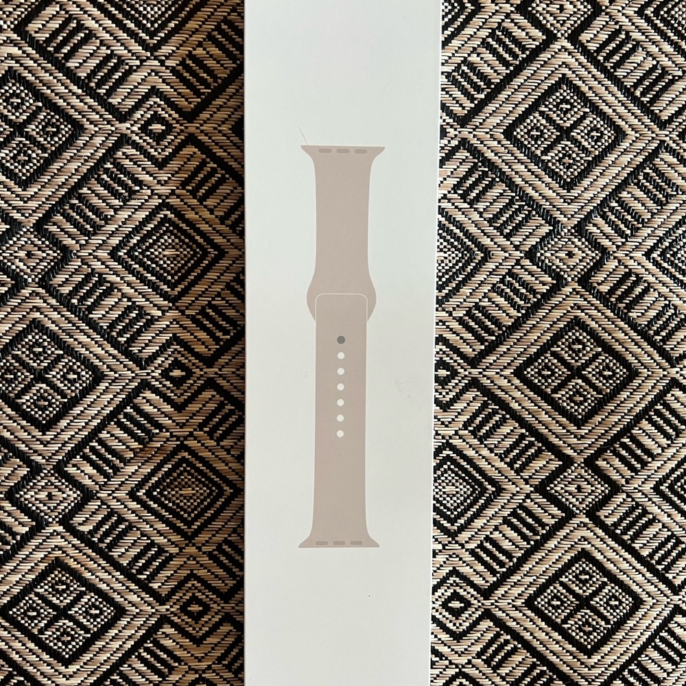 Apple 45mm Starlight Sport Band for Apple Watch